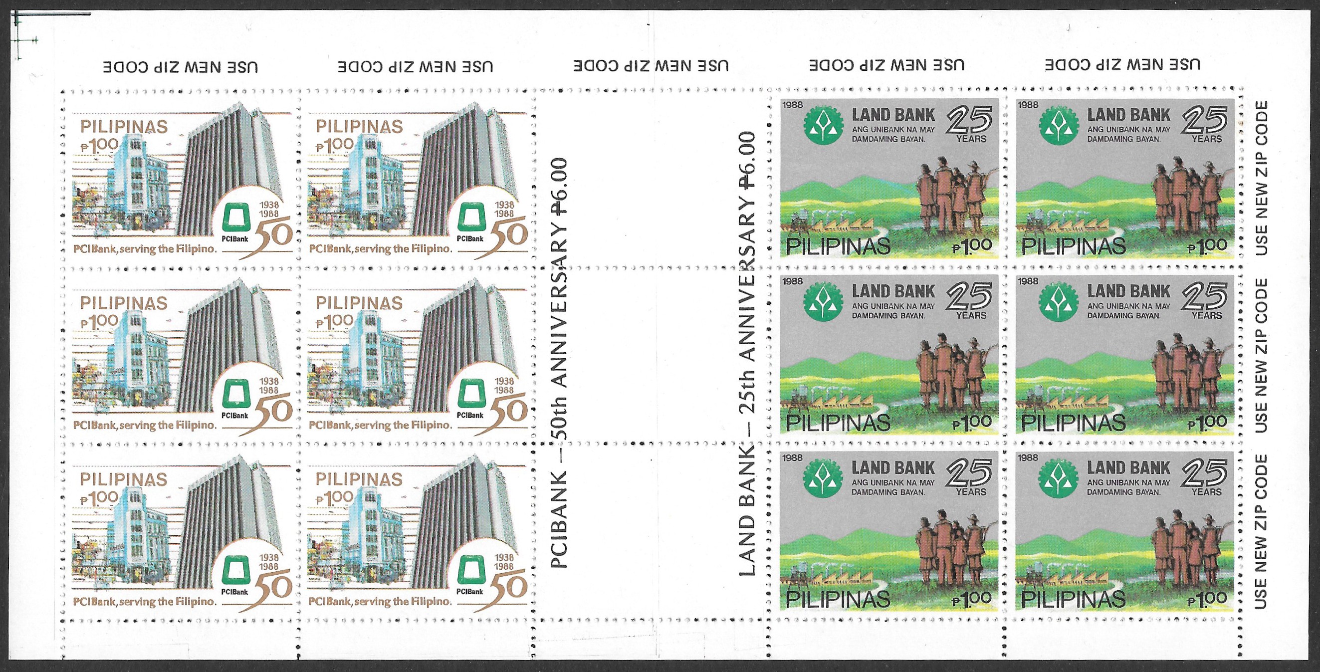 Philippines 1988 Full Sheet 